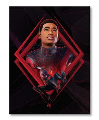 Spider-Man Miles Morales Be Greater - obraz na płótnie