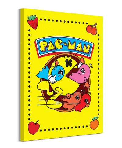 Pac-Man Vintage - obraz na płótnie