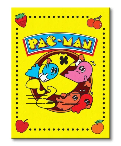 Pac-Man Vintage - obraz na płótnie