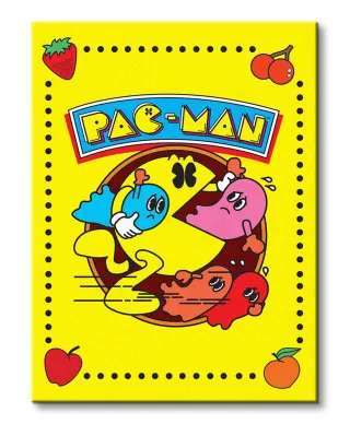 Pac-Man Vintage - obraz na płótnie