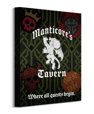 Onward Manticore's Tavern - obraz na płótnie