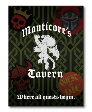 Onward Manticore's Tavern - obraz na płótnie