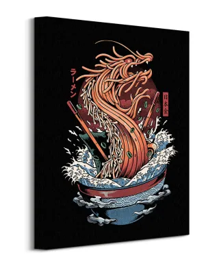Ilustrata Dragon Ramen - obraz na płótnie
