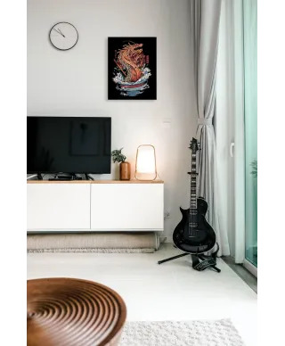 Ilustrata Dragon Ramen - obraz na płótnie