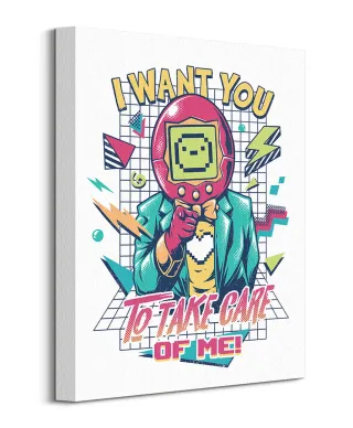 Ilustrata Samagotchi - obraz na płótnie