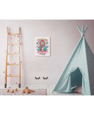 Ilustrata Samagotchi - obraz na płótnie