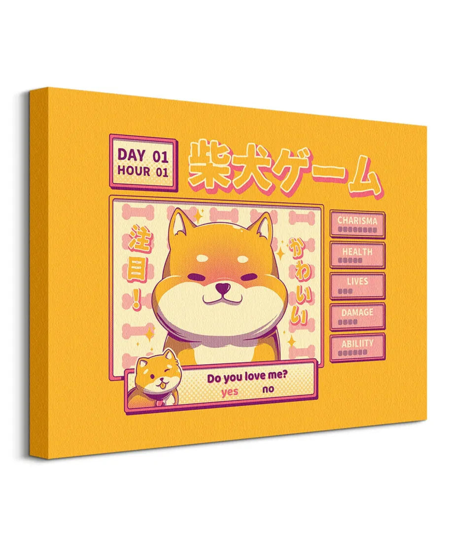 Ilustrata Shiba Novel - obraz na płótnie