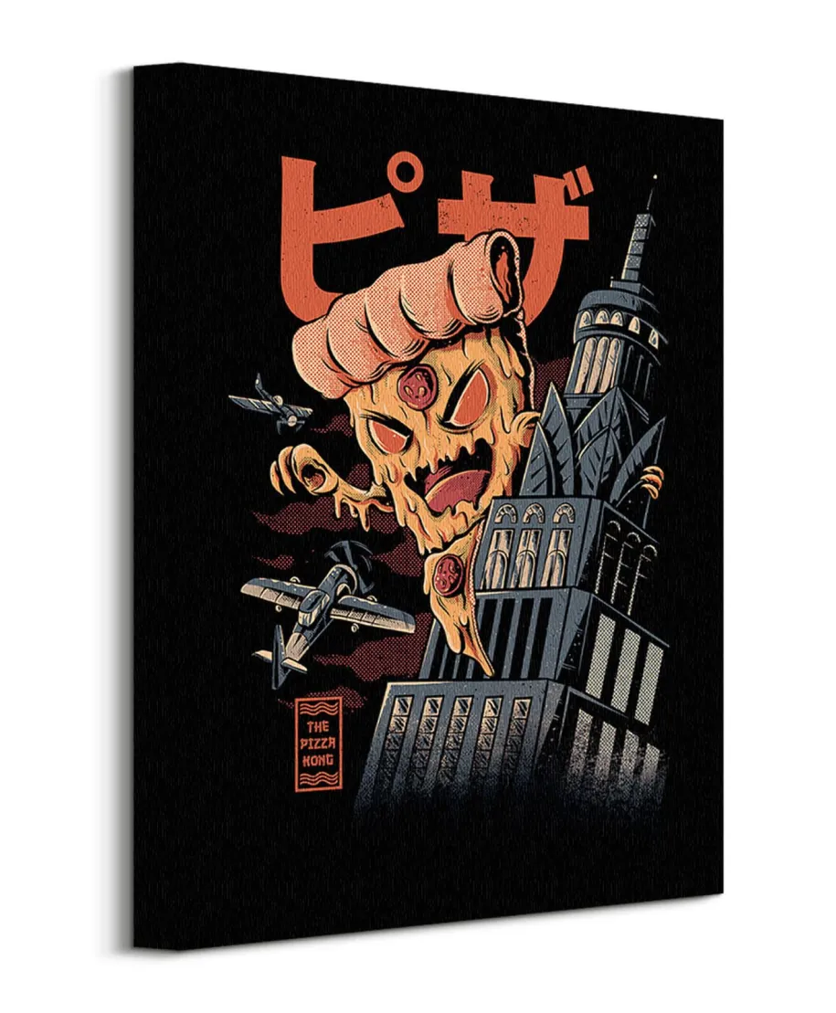 Ilustrata The Pizza Kong - obraz na płótnie