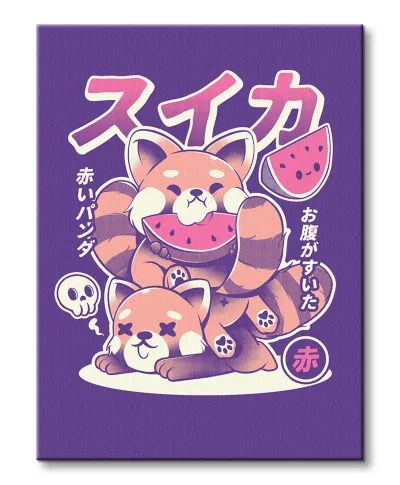 Ilustrata Water Melon - obraz na płótnie