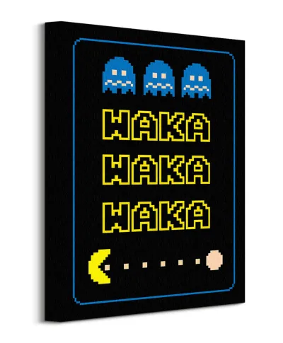 Pac-Man Waka Waka Waka - obraz na płótnie