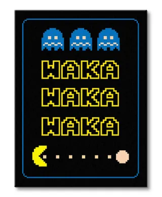 Pac-Man Waka Waka Waka - obraz na płótnie