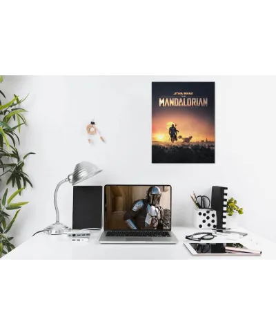 Star Wars The Mandalorian Dusk - obraz na płótnie
