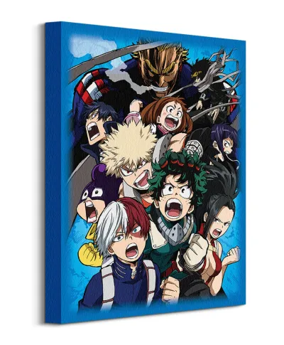 My Hero Academia Cobalt Blast Group - obraz na płótnie