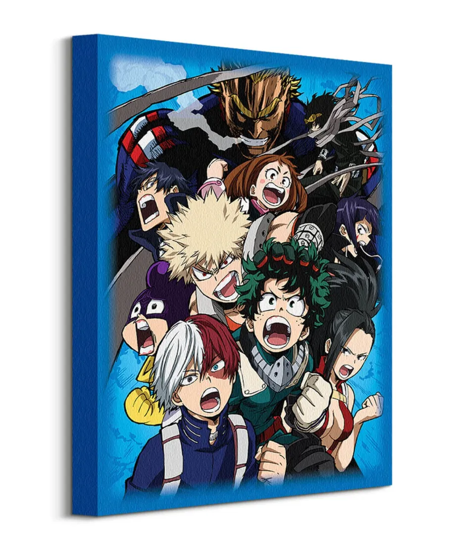 My Hero Academia Cobalt Blast Group - obraz na płótnie