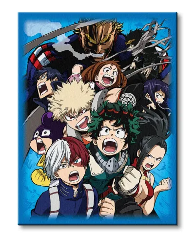 My Hero Academia Cobalt Blast Group - obraz na płótnie