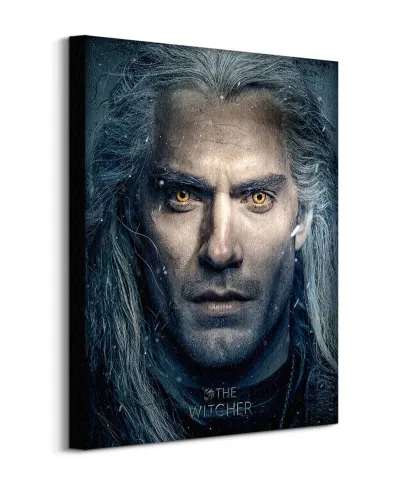 The Witcher Stare - obraz na płótnie