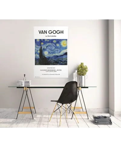 Van Gogh La Nuit Etoilee - plakat