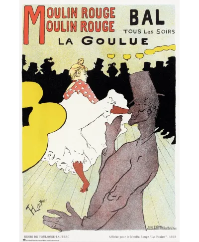 Moulin Rouge La Goulue - plakat