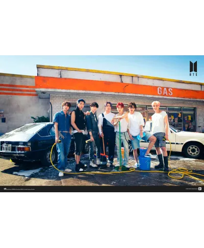 BTS Gas Station - plakat
