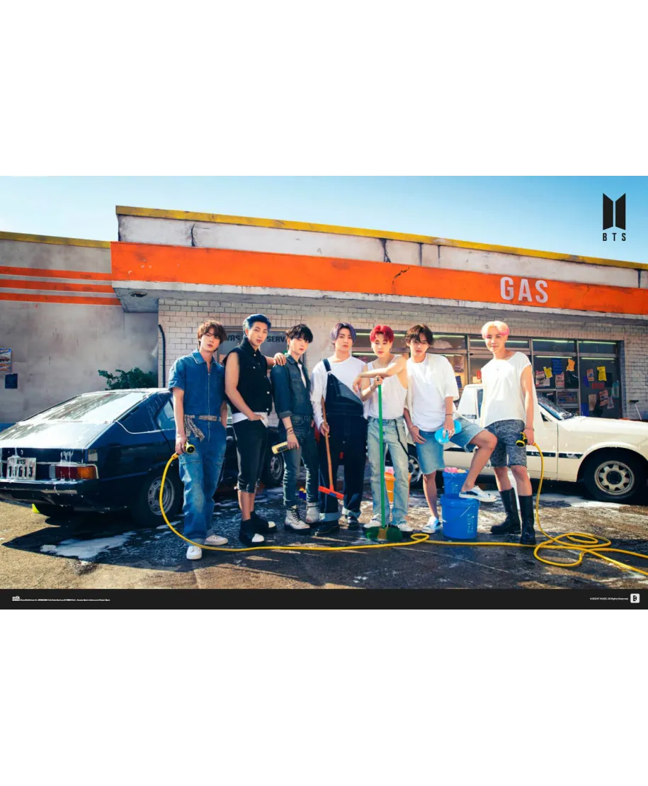 BTS Gas Station - plakat