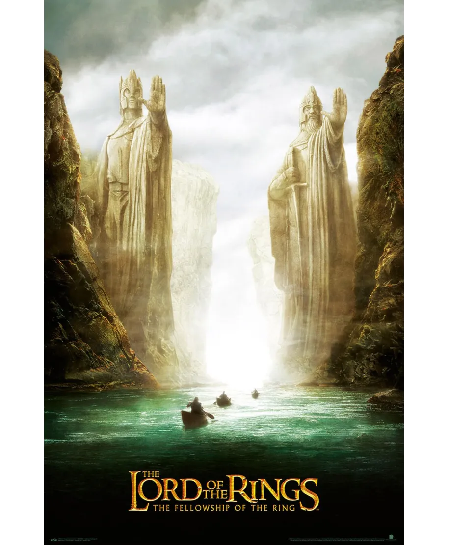 The Lord Of The Rings The Fellowship Of The Ring - plakat