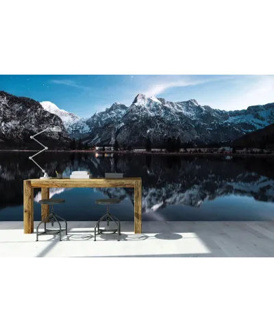 Nocne Jezioro - fototapeta