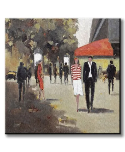 Café De La Paix, Paryż - Obraz na płótnie