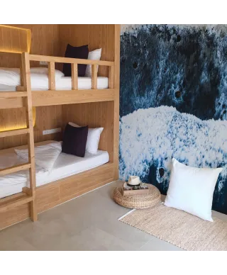 Fala morska - fototapeta