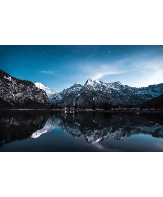 Nocne Jezioro - fototapeta