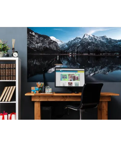 Nocne Jezioro - fototapeta