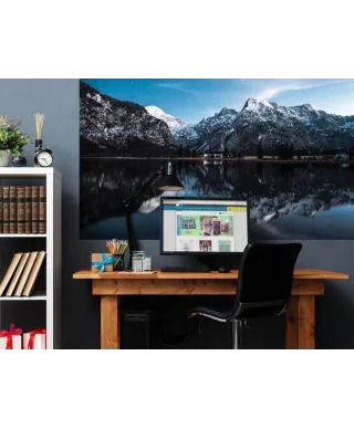 Nocne Jezioro - fototapeta