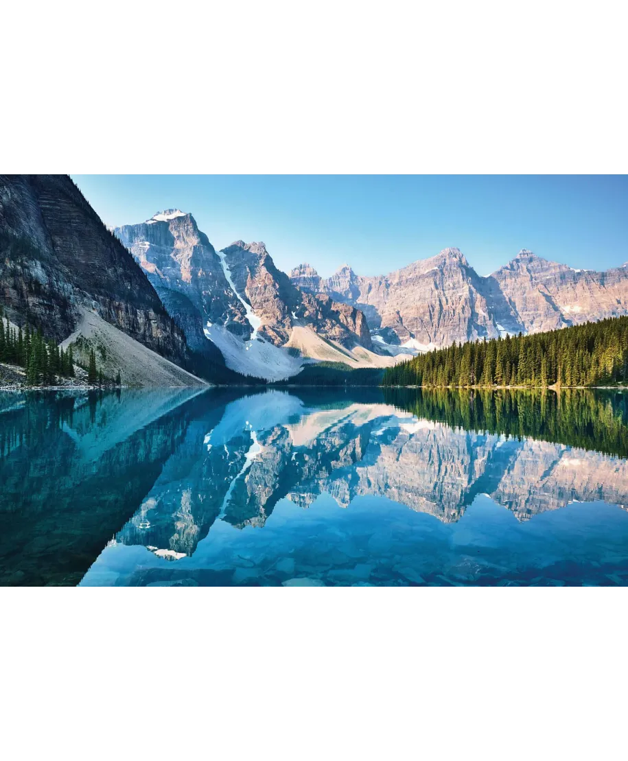 Jezioro Moraine - fototapeta