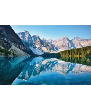 Jezioro Moraine - fototapeta