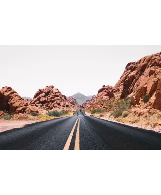 Valley of Fire - fototapeta