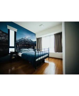 Nocne Jezioro - fototapeta