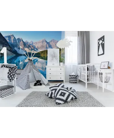 Jezioro Moraine - fototapeta