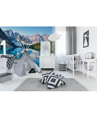 Jezioro Moraine - fototapeta