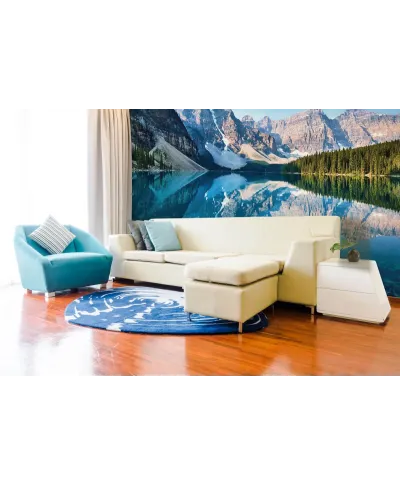 Jezioro Moraine - fototapeta