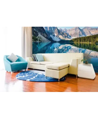 Jezioro Moraine - fototapeta