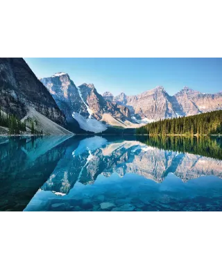 Jezioro Moraine - fototapeta