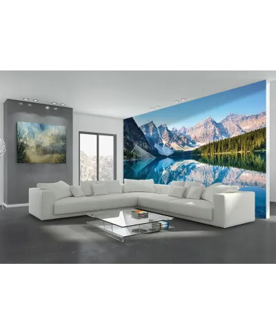 Jezioro Moraine - fototapeta