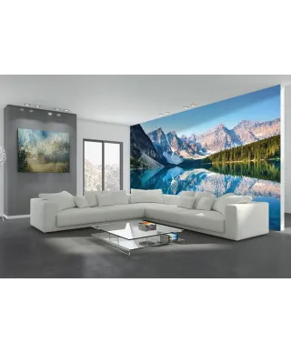 Jezioro Moraine - fototapeta