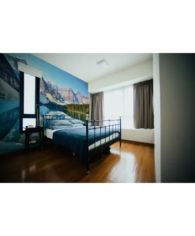 Jezioro Moraine - fototapeta