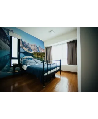 Jezioro Moraine - fototapeta