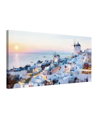 Santorini - obraz na płótnie