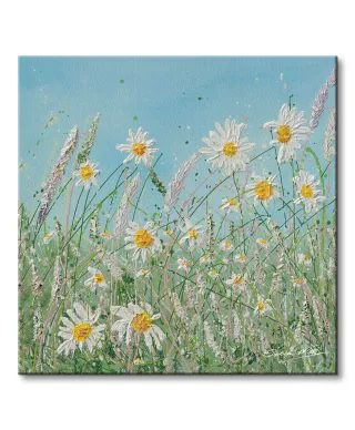 Daisy Meadow - obraz na płótnie