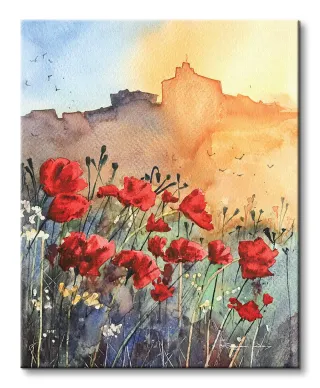 Poppies - obraz na płótnie