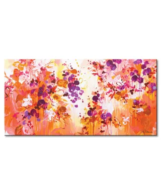 Soul Signature Floral - obraz na płótnie