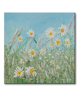 Daisy Meadow - obraz na płótnie