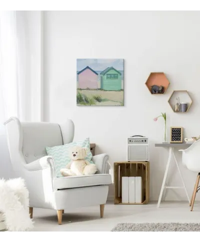 Beach Huts - Obraz na płótnie